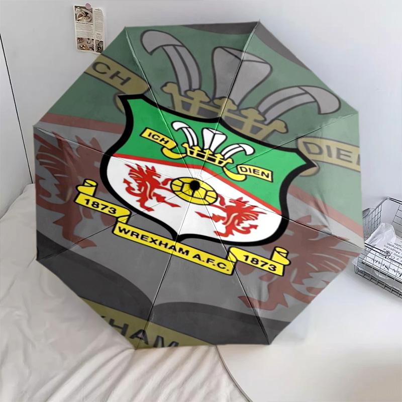 Rexham A.F.C. Heritage Emblem Folding umbrella Suitable for all seasons Umbrella Sun umbrella Sun umbrella printing
