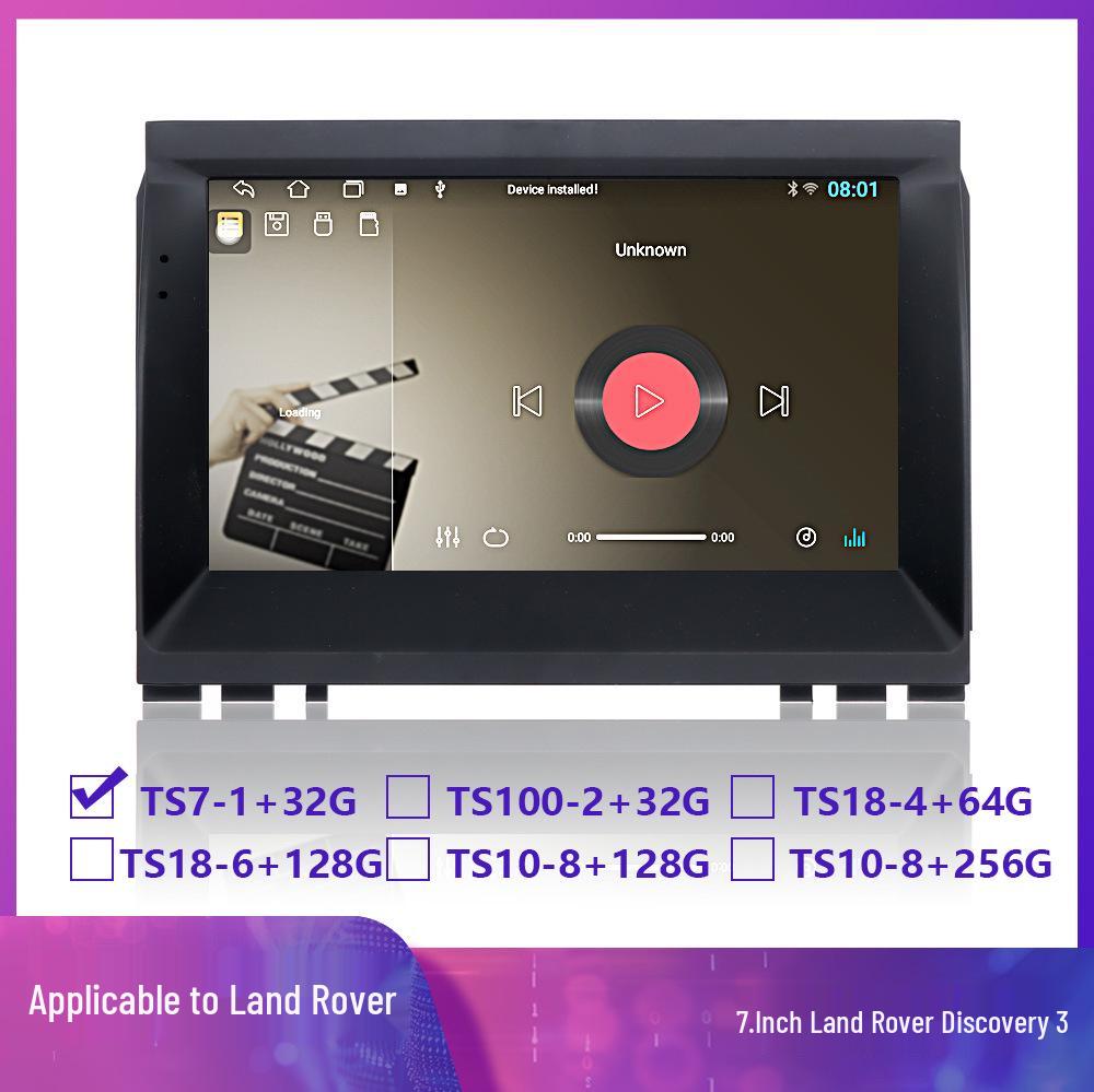 

Android Car System with CarPlay - 04-09 Land Rover Discovery 3: Smart Central Control & Navigation 7 inch