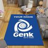 Custom Name,Genk Home Sofa Decoration for Living Room & Bedroom, Non‑Slip Play Flannel Floor Mat for Game Room