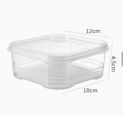 Refrigerator Food Storage Containers Japanese for Meal Prep and Organization One Size