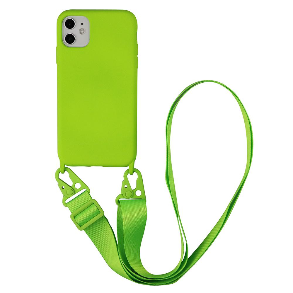 Neck Strap TPU Shockproof Rugged Shield Mobile Phone Case for 15 16 17 Pro Max Outdoor Camping Hiking