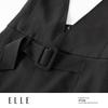 ELLE French Halter V-Neck A-Line Mini Dress