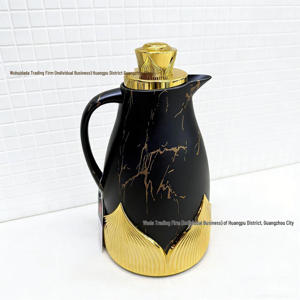 1.5L Insulated Glass Liner Thermos Flask - Household Hot Water Kettle