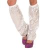 Polsini Elastici Scaldamuscoli Manica per Gamba Glitterata 80 Festa da Ballo Raves Copripiede