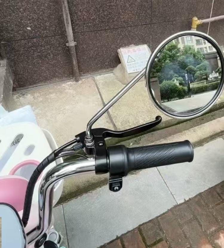 Universal Small Knife Cubie Rearview Mirror for Electric Vehicles - Reversing and Modification Accessory