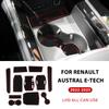Tapis Antidérapant pour Renault Austral E-Tech Hybride 2022-2025 Voiture Conduite à Gauche Coussinet de Porte de Voiture