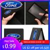 Car Sticker 2026 1Pcs Portable Car Driver License Holder PU Leather Card Bag For Ford Raptor Fiesta Focus 2 3 4 Mondeo Ecosport