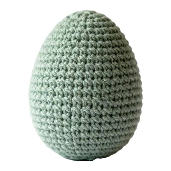 Dekorative påskeegg Håndvevde Pastell Strikkede Påskeegg 2,36 Tommer Gjenbrukbare Vårdekorasjoner for DIY Kurver Pynt Borddekorasjon