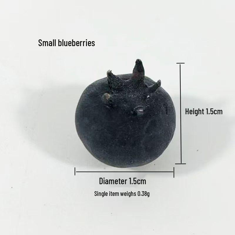 Blueberry Foam Model Fake Fruit & Vegetable Props for Photography Displays & Fresh Fruit Toys