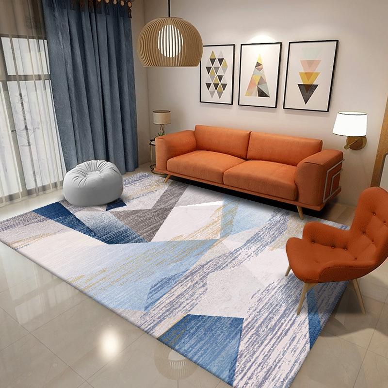 Living Room Geometric Carpet Rug Bedroom Bedside Rugs Home Sofa Table Decor Mat