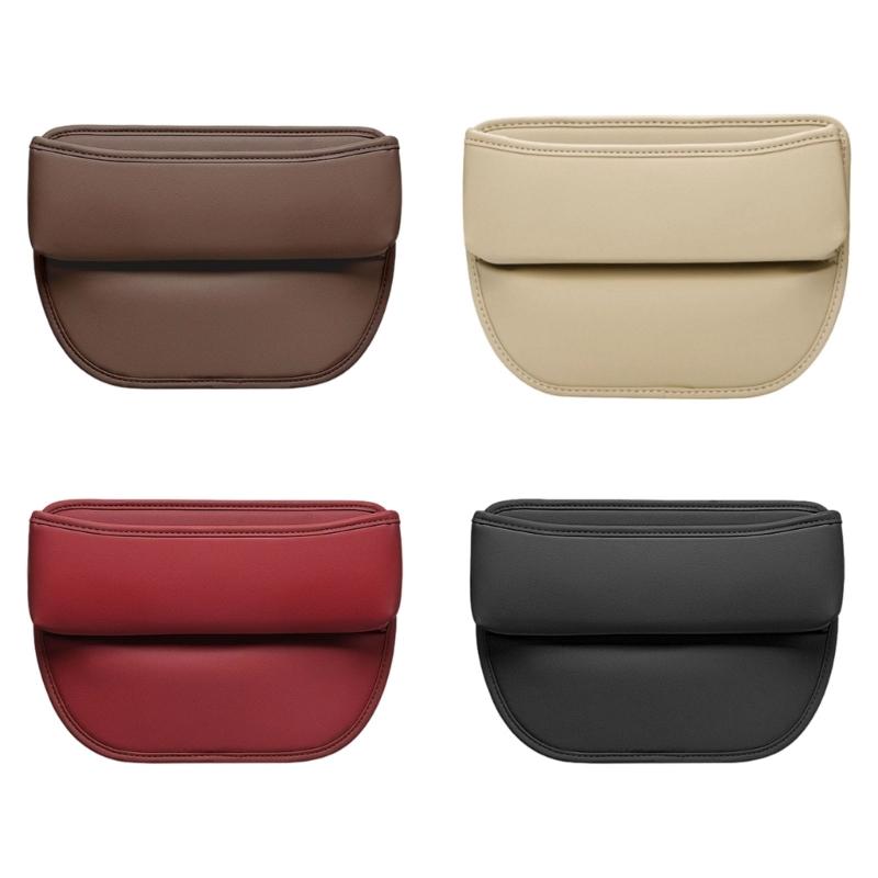 Universal Car Seat Gaps Organizer Not Slip Multiple Layer Storage Box Simple Installation for Phones Key Cards & Beverag