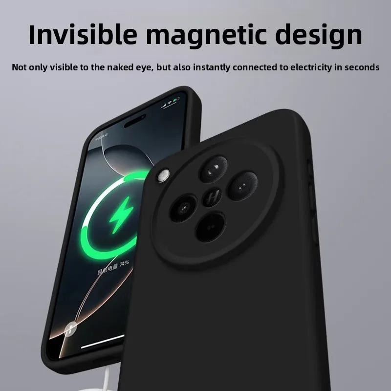 for OPPO Find X9 Ultra Case Liquid Silicone For Phone Case for OPPO Find X9 Ultra Magnetic Wireless Charging Soft Cover