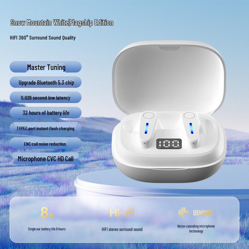 2026 Touch Bluetooth Earbuds for Apple, Xiaomi, Vivo - Super Long Battery Life, In-Ear Design