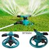 Sprinklerdüse 360 ​​Grad automatisch rotierender Wasserspray Gartenrasen Automatischer Sprinkler Gartenbewässerung Bewässerungszubehör