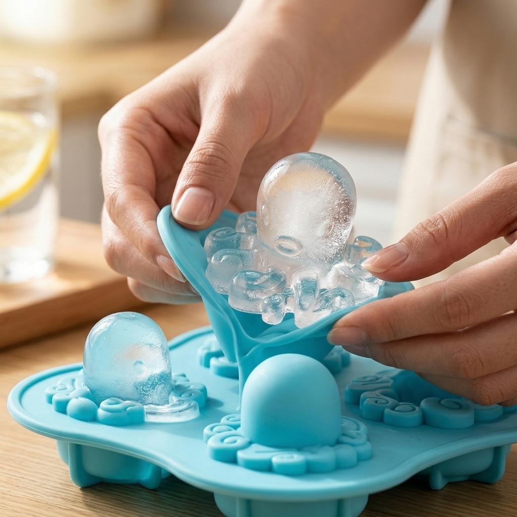 Food Grade Soft Silicone - Ice- - Mold