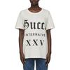 Gucci Guccy Series Cotton Short Sleeves Unisex White 492347X3P077561