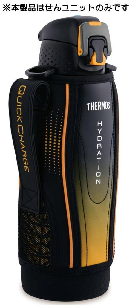 Thermos Replacement Sports Bottle Cap Unit with Gasket for FFZ-1500F, Black Gradient (BK-G)