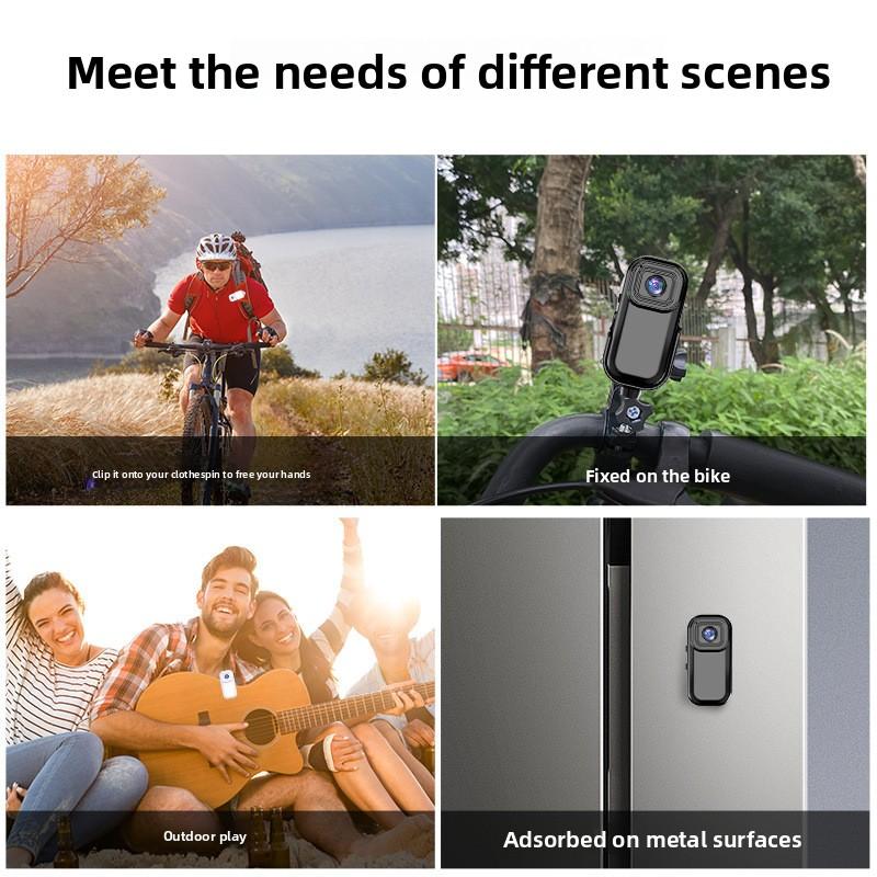 Mini Thumb Sports Camera Wifi High Definition Outdoor Riding Camera Pet Camera Pocket Recorder