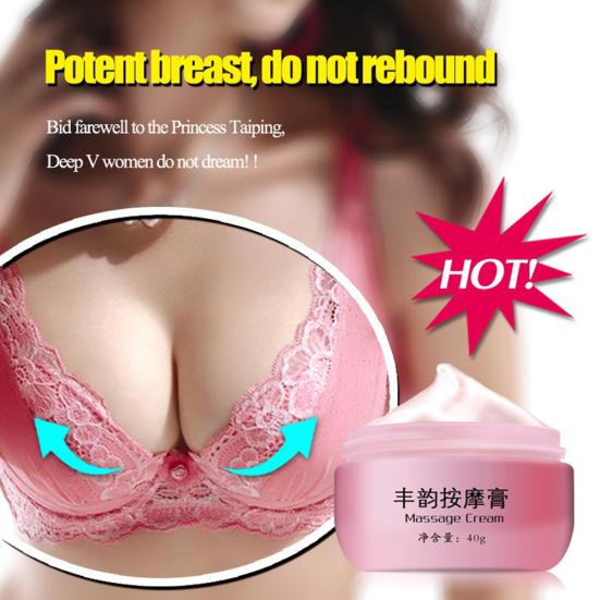 

Women Breast Bust Enhancement Enlargement Smooth Skin Firming Massager Cream