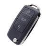 Carcasă de cheie rabatabilă cu 3 butoane pentru telecomandă pentru VW Volkswagen Golf Polo T5 Passat Skoda Beetle Carcasă pentru chei de mașină
