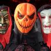 Realistic Halloween Pumpkin Mask Creativity Terrifying Cosplay Mask  Haunted House