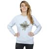 DC Comics Womens/Ladies Wonder Woman Butterfly Logo Sweatshirt