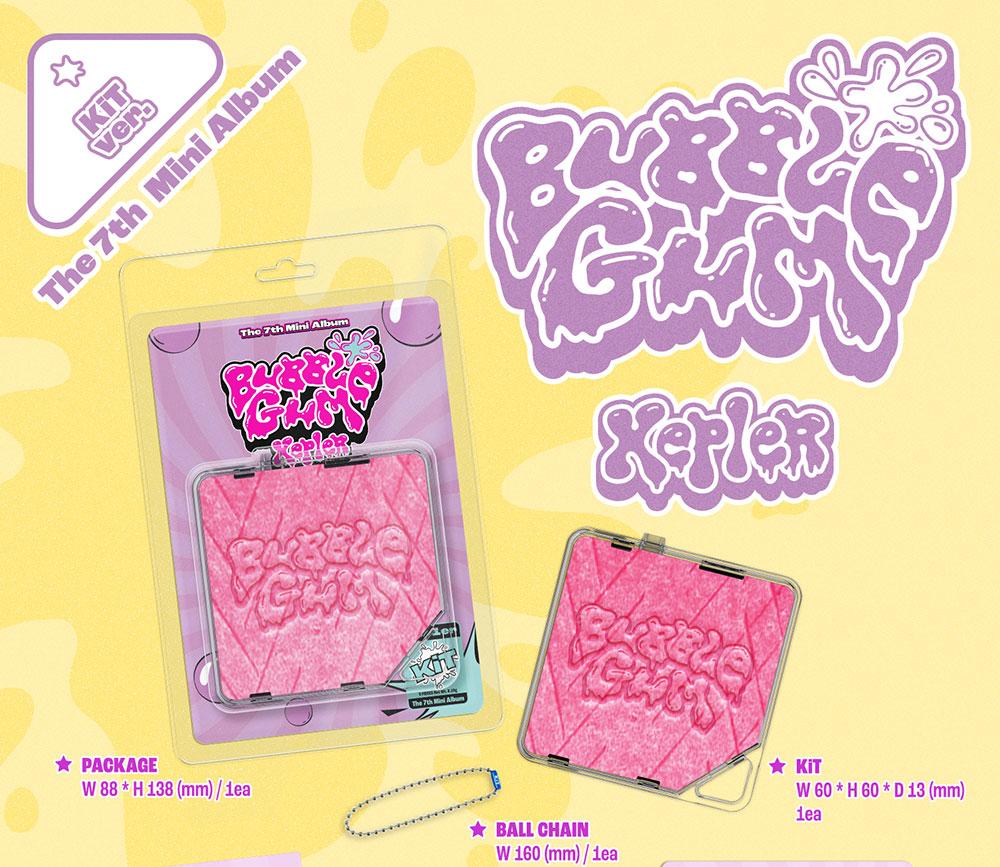 (KIT Ver.) Kep1er [BUBBLE GUM] 7th MINI ALBUM