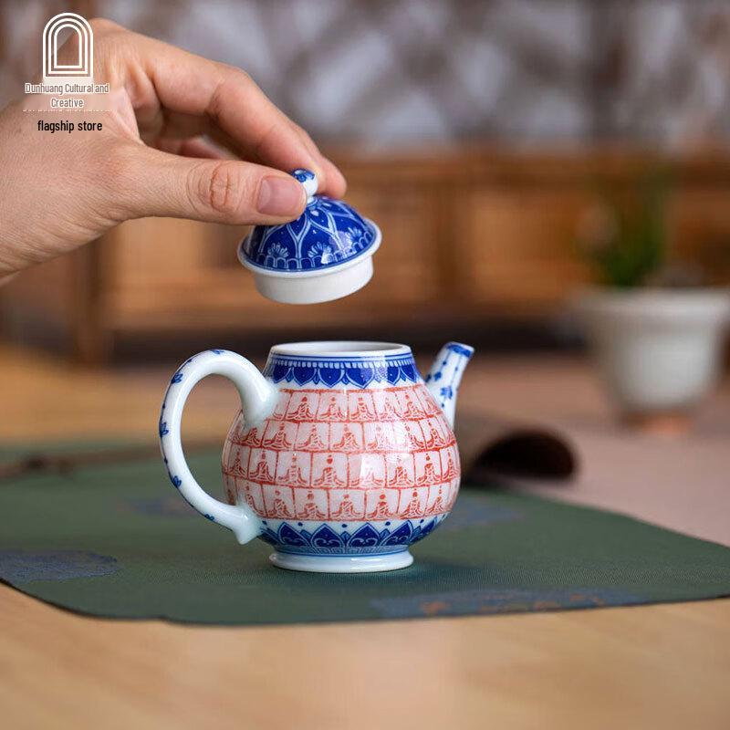 Dunhuang Thousand Buddha Ceramic Tea Set