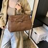 Textured Retro Bag Women's Large-capacity New Autumn and Winter Casual Shoulder Handbag Commuter Tote Bag