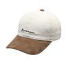 Embroidered Letter Baseball Hat Corduroy Breathable Outdoor Sport Hat Adjustable Wide Brim Bucket Hat Sports Activitie