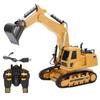 Remote Control Excavator 2.4GHz 10 Channel Battery Powered RC Excavator Toy for Boys Girls Kids