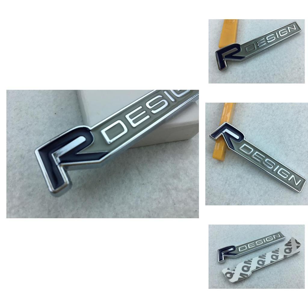 Emblemă Metalică Premium 3d R Design Rdesign Letter Autocolant Auto Pentru Volvo Xc60 X