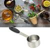 30ml Capacity Coffee Measuring Scoop Comfortable Handle Stainless Steel Tablespoon  For Coffee