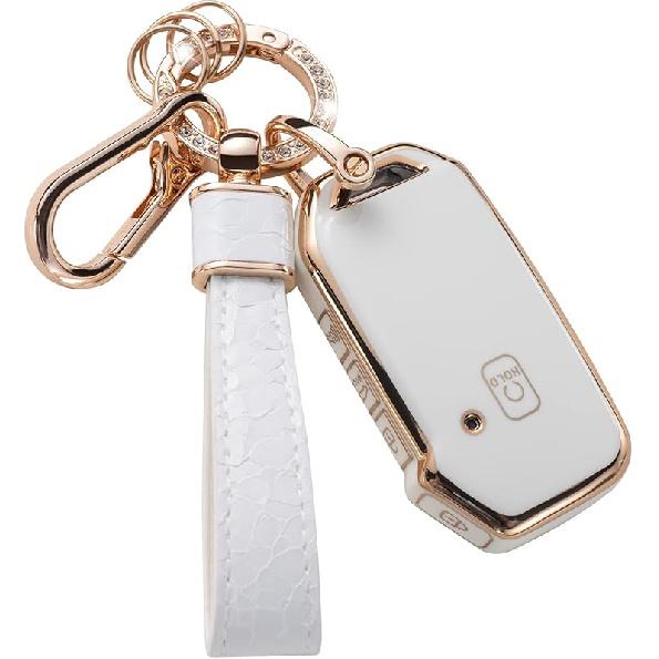 for Kia Key Fob Cover, Key Case Shell Compatible with Kia Cerato Ceed Forte NIRO Sorento Seltos Sportage Soul Telluride Remote Smart Key