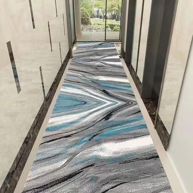 Modern Long Runner Rug for Hallway Entryway Living Room Bedroom Non Slip Durable Floor Mat Home Decor