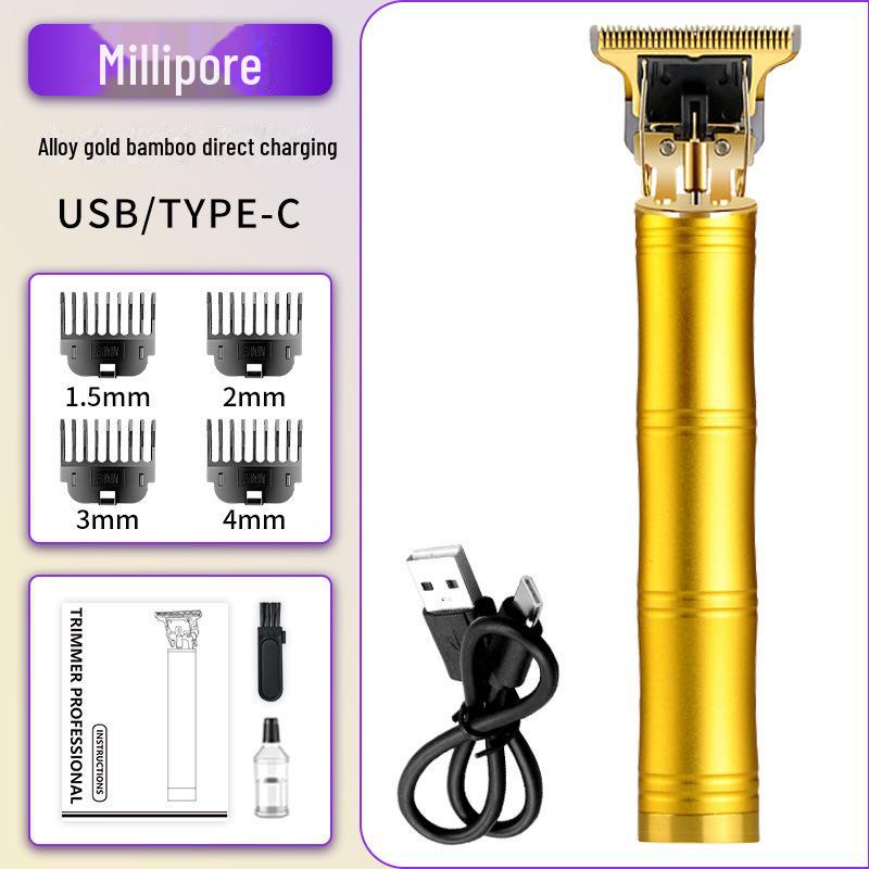 Washable Electric Bamboo Hair Clippers and Trimmers