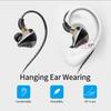 3.5mm Wired Headphones Microphone Bass-boosting Headphone Speaker Enhanced Sound Wired In-ear Headset with for Gaming