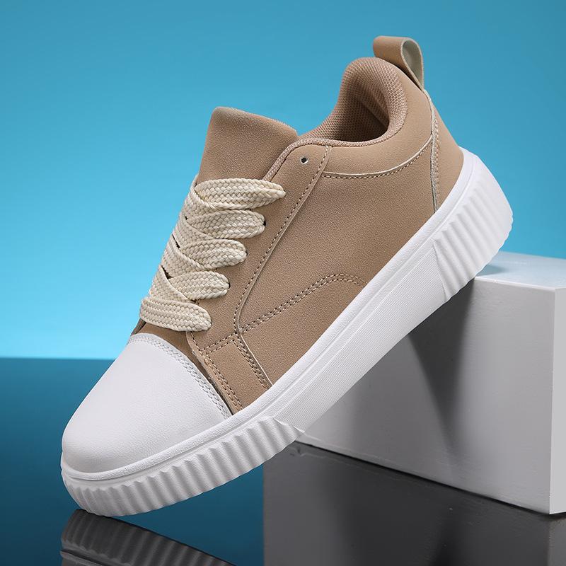 Spring Harajuku canvas shoes platform comfortable breathable belt versatile student sports shoes high-end casual