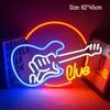 Creative Cross LED Neon Light for E-sports & Bedroom Decoration - Wall Hanging Sign for Bar & Room Atmosphere
