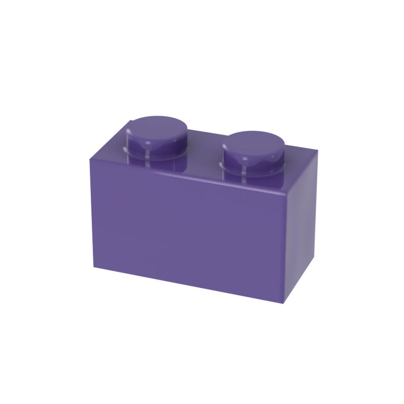 [FunBrick] 20/50/100PCS 1x2 Brick DIY Building Blocks Thick Figures Bricks Dots Creative Compatible With 3004 Toy f