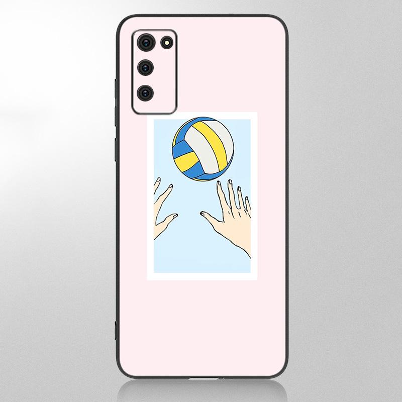 

Волейбольный спортивный чехол для телефона Samsung Galaxy A12 A02S A22 A32 A52 A72 A71 A51 A41 A31 A21 A11 A50 A70 A10S A20S черный чехол Samsung A41