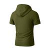 Men's Button-Down Collar Short Sleeve Tops Men's Casual Fashion Short Sleeve Tops
