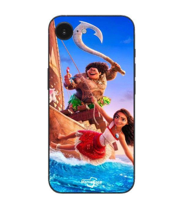 Coque Maniacase Pour Iphone 16E Vaiana Maui Disney anime