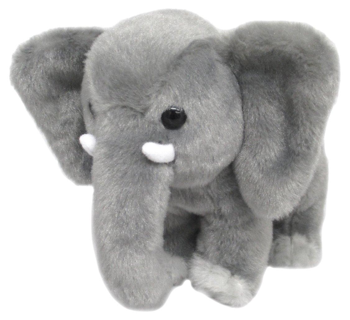 

Мягкая игрушка Sanei Boeki Animou Elephant S, общая длина 19 см, 4905330724007