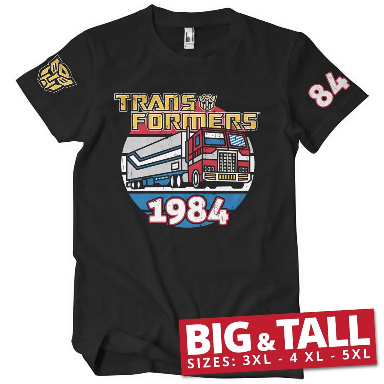 Officially Licensed Transformers Optimus Prime of 1 984 3XL 4XL 5XL L