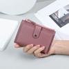 Women Wallets PU Leather Female Purse Solid Multi Cards Holder Coin Short Wallets Small Zipper Wallet