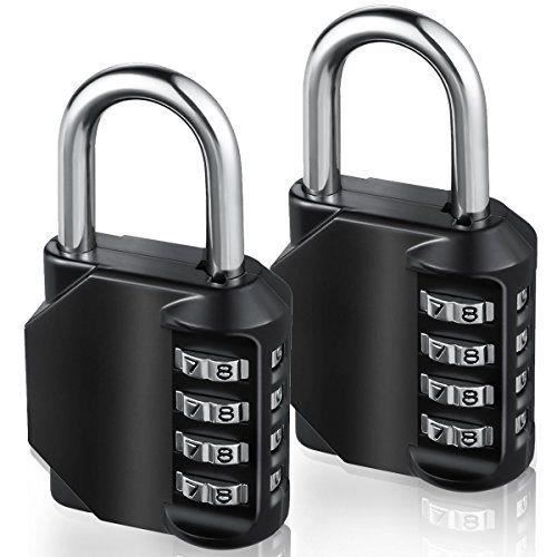 Cadenas À Combinaison - E2Buy - 4-Digit - Métal Étanche - Sécurisé - Anti-vol