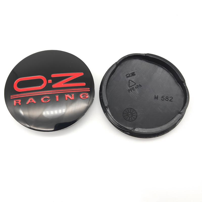 4PCS/lot 55mm OZ Racing Emblem M582 Car Wheel Center Rim Hub Caps Wheel Dust-proof Covers For OZ