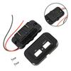 QC 3.0+PD 12V-24V LED Dual USB Car Fast Charger Socket Power Outlet Touch Switch