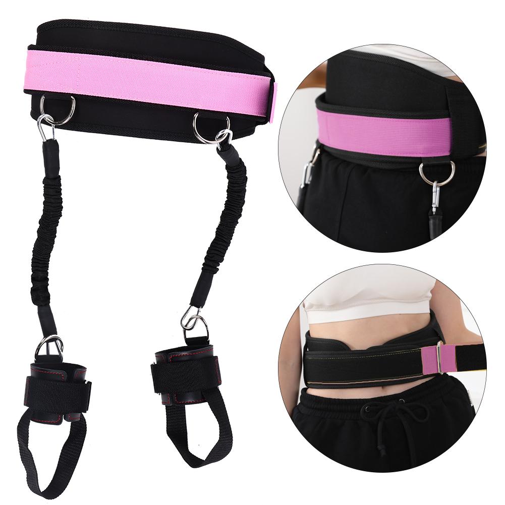 Bounce Trainer Resistance Band Training Rope Basketball Leg Strength Training StrapPink